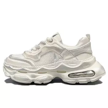 Кроссовки мужские толстые низкие Devanro, черный