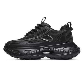 Кроссовки мужские толстые низкие Fackram, черный