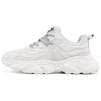 Кроссовки мужские толстые низкие Fairwhale, белый