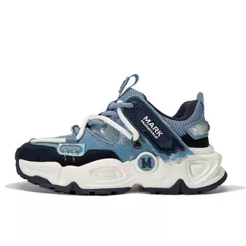 Кроссовки мужские толстые низкие Fairwhale, цвет Fantasy Blue