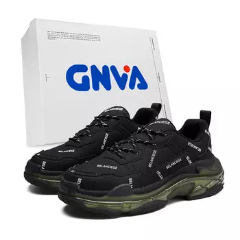 Кроссовки мужские толстые низкие Gnva, синий