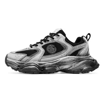 Кроссовки мужские толстые низкие Gonglangshijia, бежевый