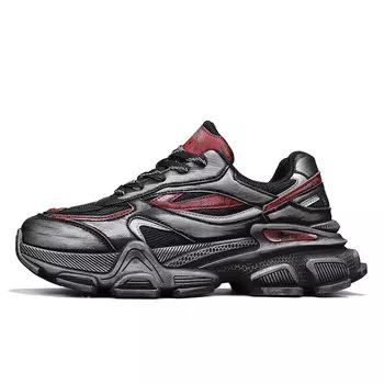 Кроссовки мужские толстые низкие Grumpy Ram, коричневый