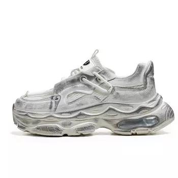 Кроссовки мужские толстые низкие Hackbuteer, серый