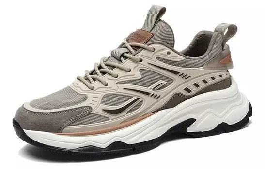 Кроссовки мужские толстые низкие Hla, серый