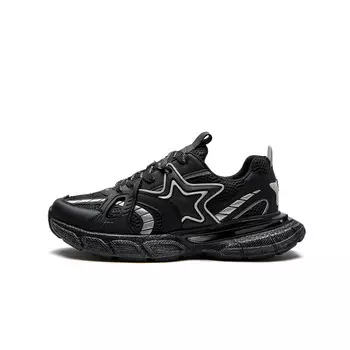 Кроссовки мужские толстые низкие Ig+Gi, черный