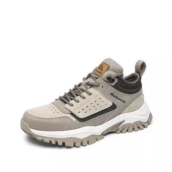 Кроссовки мужские толстые низкие Kolumb, цвет Deep sand