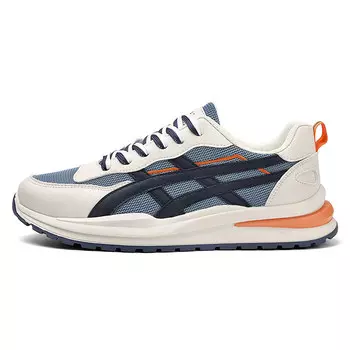 Кроссовки мужские толстые низкие Locke, бежевый/зеленый