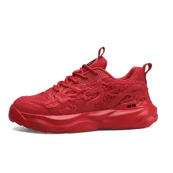 Кроссовки мужские толстые низкие Locke, золотой