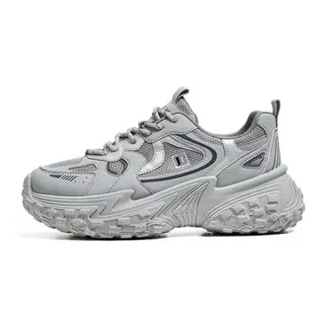 Кроссовки мужские толстые низкие M.M Party, черный