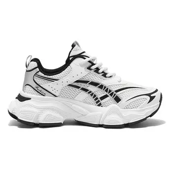 Кроссовки мужские толстые низкие M.M Party, черный