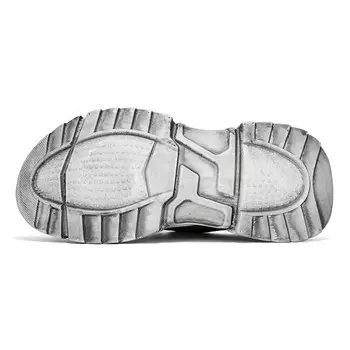 Кроссовки мужские толстые низкие M.M Party, черный