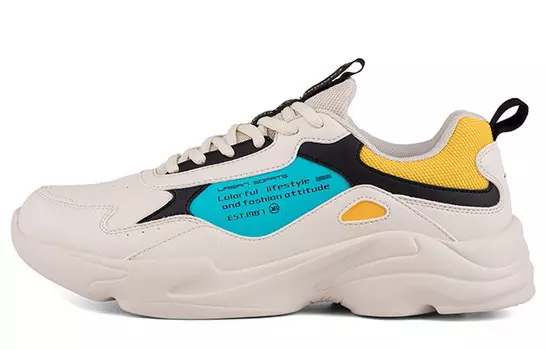 Кроссовки мужские толстые низкие Milan Yellow Xtep