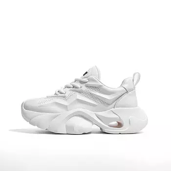 Кроссовки мужские толстые низкие Monster Fish, белый