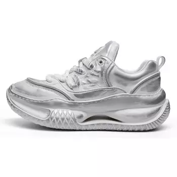 Кроссовки мужские толстые низкие Palmpolo, белый