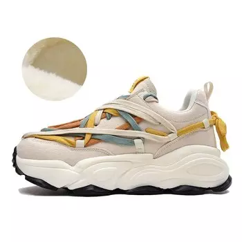 Кроссовки мужские толстые низкие Rbv, черный