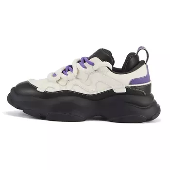 Кроссовки мужские толстые низкие Septwolves, белый/оранжевый