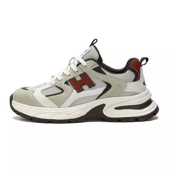 Кроссовки мужские толстые низкие Time Grey Jeep Spirit