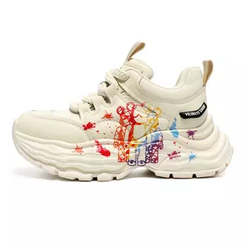 Кроссовки мужские толстые низкие Violentbear, цвет Rainbow Violent Bear