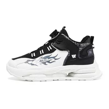 Кроссовки мужские толстые низкие Warrior, цвет Black Gray