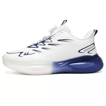 Кроссовки мужские толстые низкие Warrior, цвет White/Royal Blue