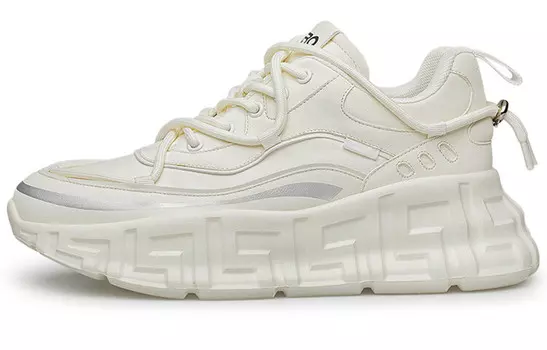 Кроссовки мужские толстые низкие Zro, белый