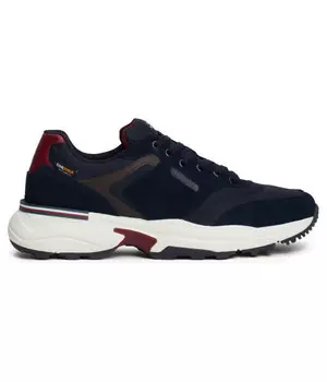Кроссовки мужские Tommy Hilfiger кожаные с сетчатыми вставками, синий