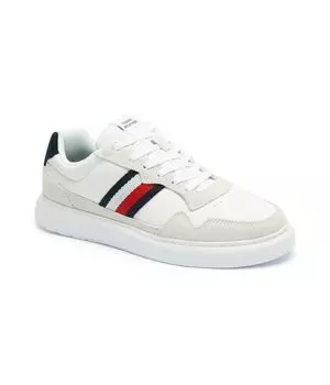 Кроссовки мужские Tommy Hilfiger на толстой подошве комбинированные, белый