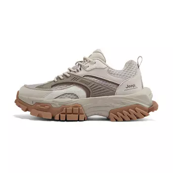Кроссовки мужские треккинговые Hiking / Trekking Shoes Men Low-Top Orange Jeep