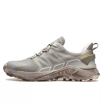 Кроссовки мужские треккинговые Hiking / Trekking Shoes Men Low-Top Khaki Humtto