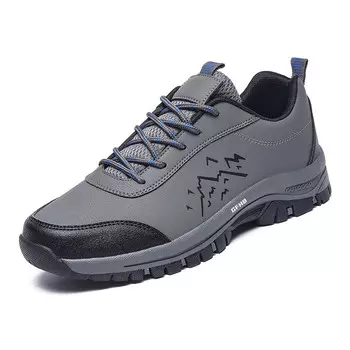 Кроссовки мужские треккинговые Hiking / Trekking Shoes Men Low-Top Kung Fu Partners, серый