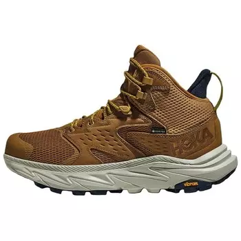 Кроссовки мужские треккинговые Hiking / Trekking Shoes Men Mid-Top Hoka One One, цвет Pink/Porcelain teal