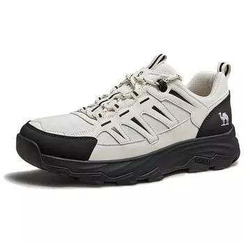 Кроссовки мужские треккинговые Hiking / Trekking Shoes Men Low-Top Camel, черный/белый