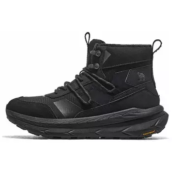 Кроссовки мужские треккинговые Hiking / Trekking Shoes Men Mid-Top Camel, черный