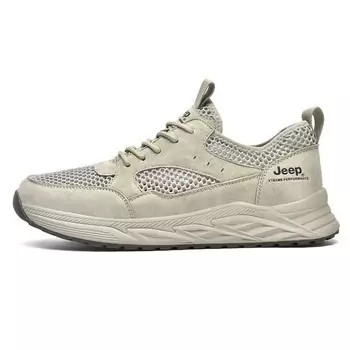 Кроссовки мужские треккинговые Hiking / Trekking Shoes Men Low-Top Jeep, серый