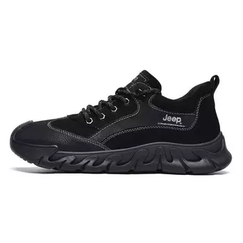 Кроссовки мужские треккинговые Hiking / Trekking Shoes Men Low-Top Jeep, серый