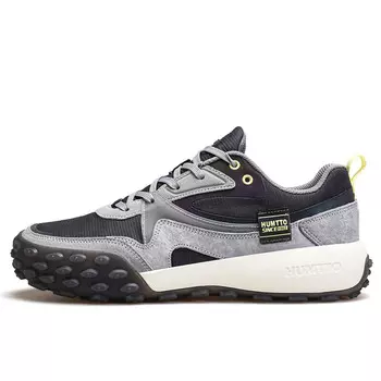 Кроссовки мужские треккинговые Hiking / Trekking Shoes Men Low-Top Soot/Sky Ash Humtto, цвет Soot/Sky Ash