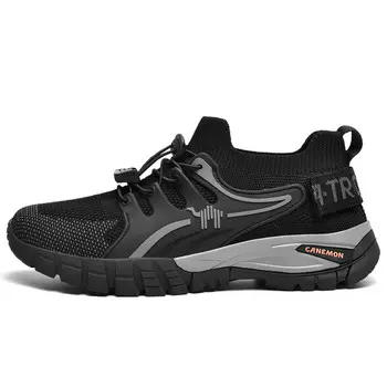 Кроссовки мужские треккинговые Hiking / Trekking Shoes Men Low-Top Pilot The Camel, цвет Gray Orange