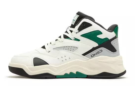 Кроссовки мужские Type Winter Lifestyle Shoes Men High-Top Feather White/malachite 361°