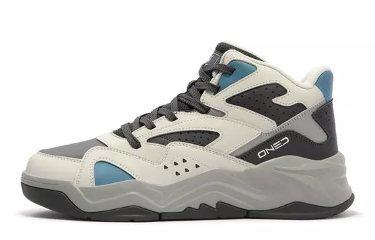 Кроссовки мужские Type Winter Lifestyle Shoes Men High-Top Black Gray 361°