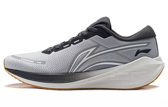 Кроссовки мужские WuShi Lite V2 с низким верхом серые Lining