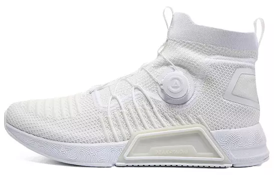 Кроссовки мужские высокие белые Peak