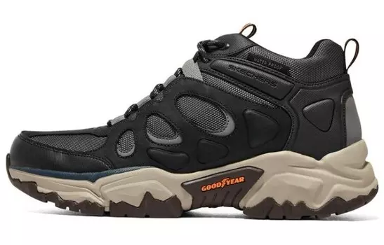 Кроссовки мужские высокие черные Skechers