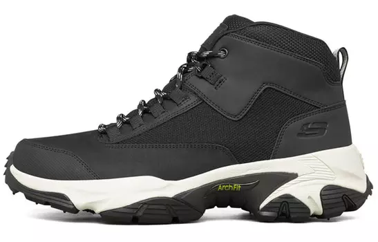 Кроссовки мужские высокие черные Skechers