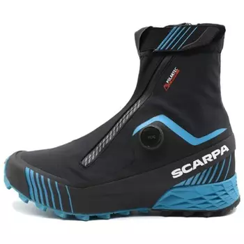 Кроссовки мужские высокие синие Scarpa