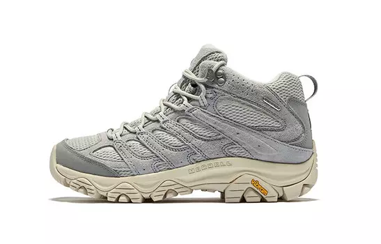 Кроссовки мужские высокие светло-синие Merrell