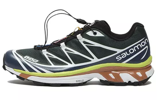 Кроссовки мужские XT-6 с низким верхом, темно-зеленые Salomon