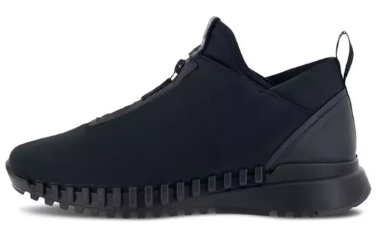 Кроссовки мужские Zipflex с низким верхом, черные Ecco