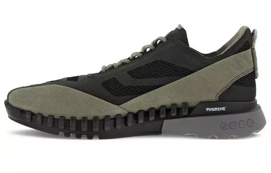 Кроссовки мужские Zipflex с низким верхом, черные Ecco