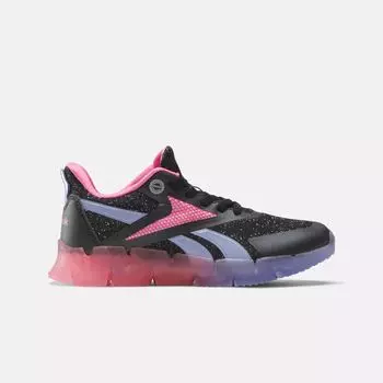 Кроссовки на эластичной шнуровке Zig 'n' Glow Reebok, мультиколор